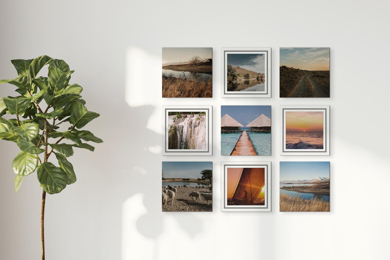 Create a Gallery Wall in your Rental Property
