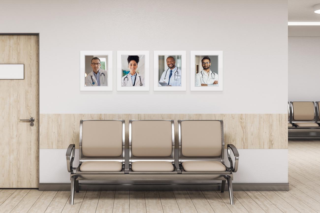 Doctor Lineup for Waiting Room