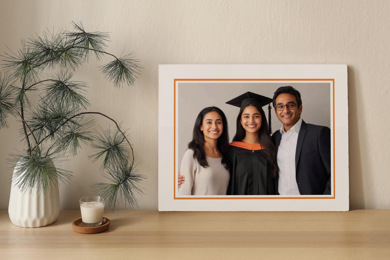 Graduation Photos at Home