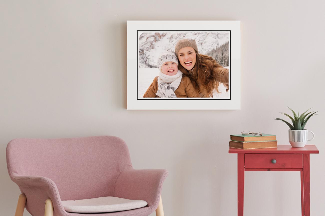 Seasonal Art on a Gallery Wall