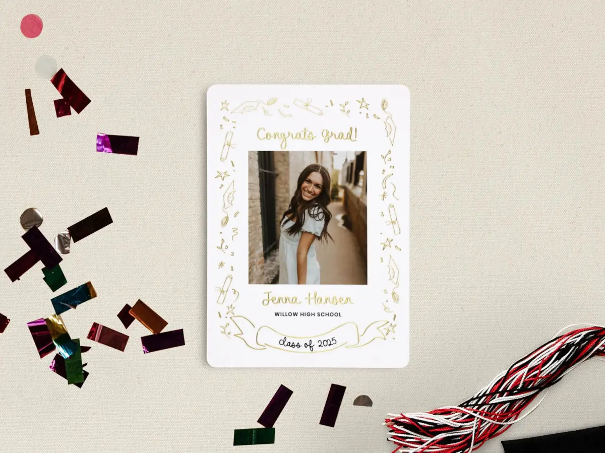 Handwritten Grad Graduation Cards