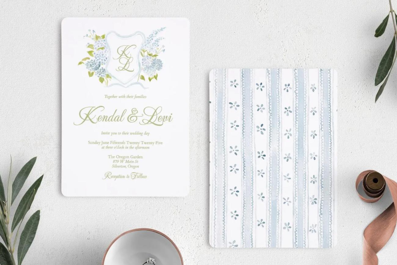 New Wedding Invitations Southern Belle