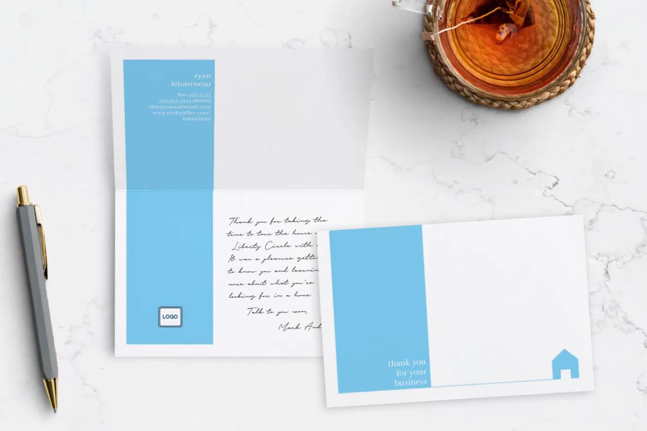 Professional Thank You Cards