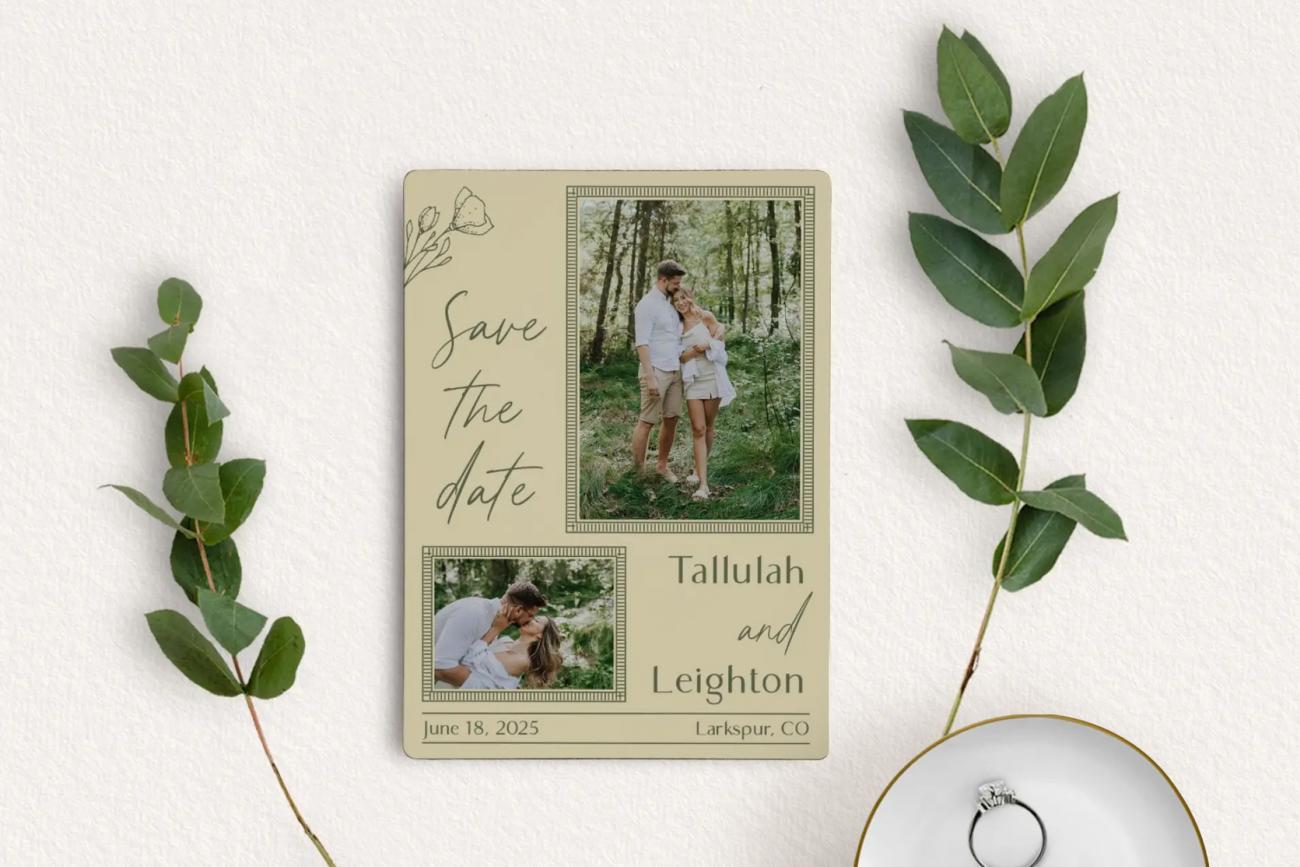 Save the Dates Showcase Engagement Photos