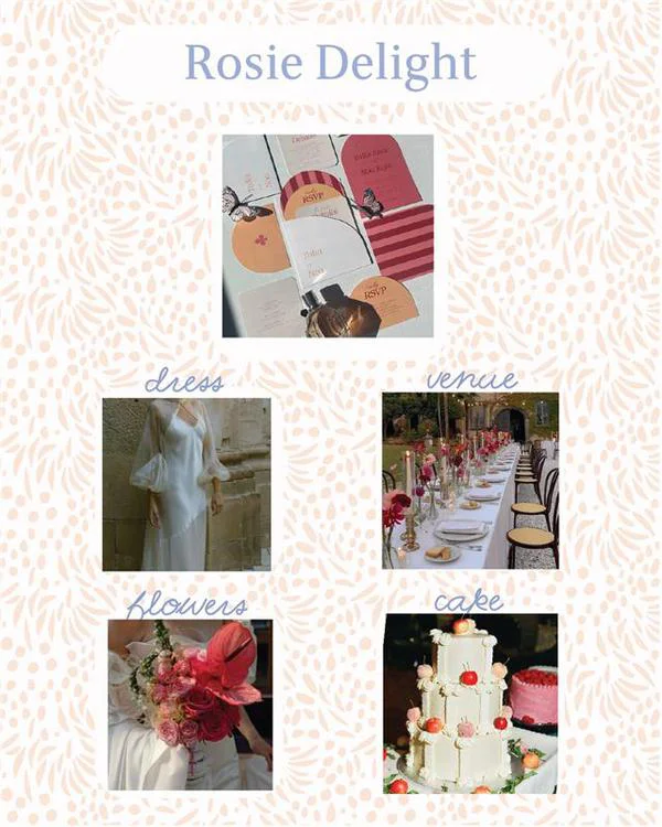 Spring Wedding Themes Rosie Delight