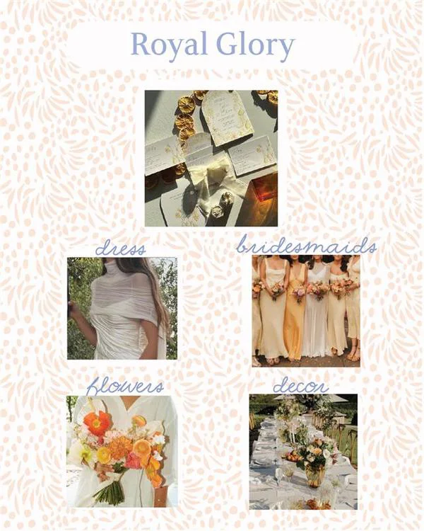Spring Wedding Themes Royal Glory