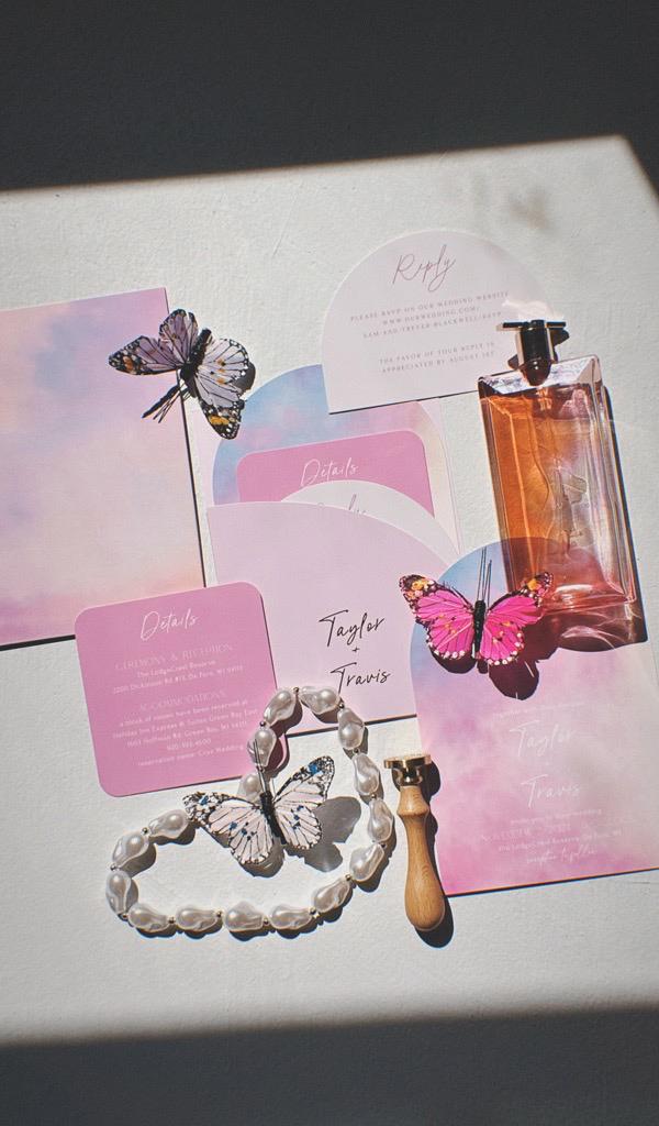 Taylor Swift Inspired Invitation - Lover
