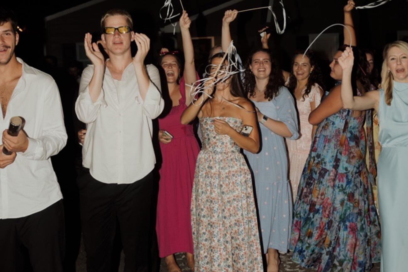 Backyard Wedding Closest People 