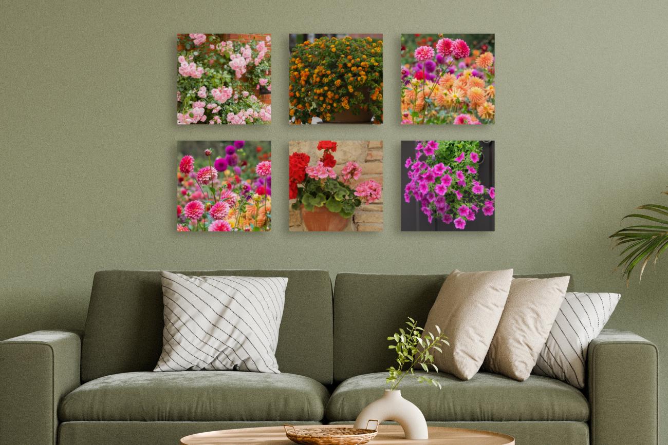 Flower Artwork in Your Home