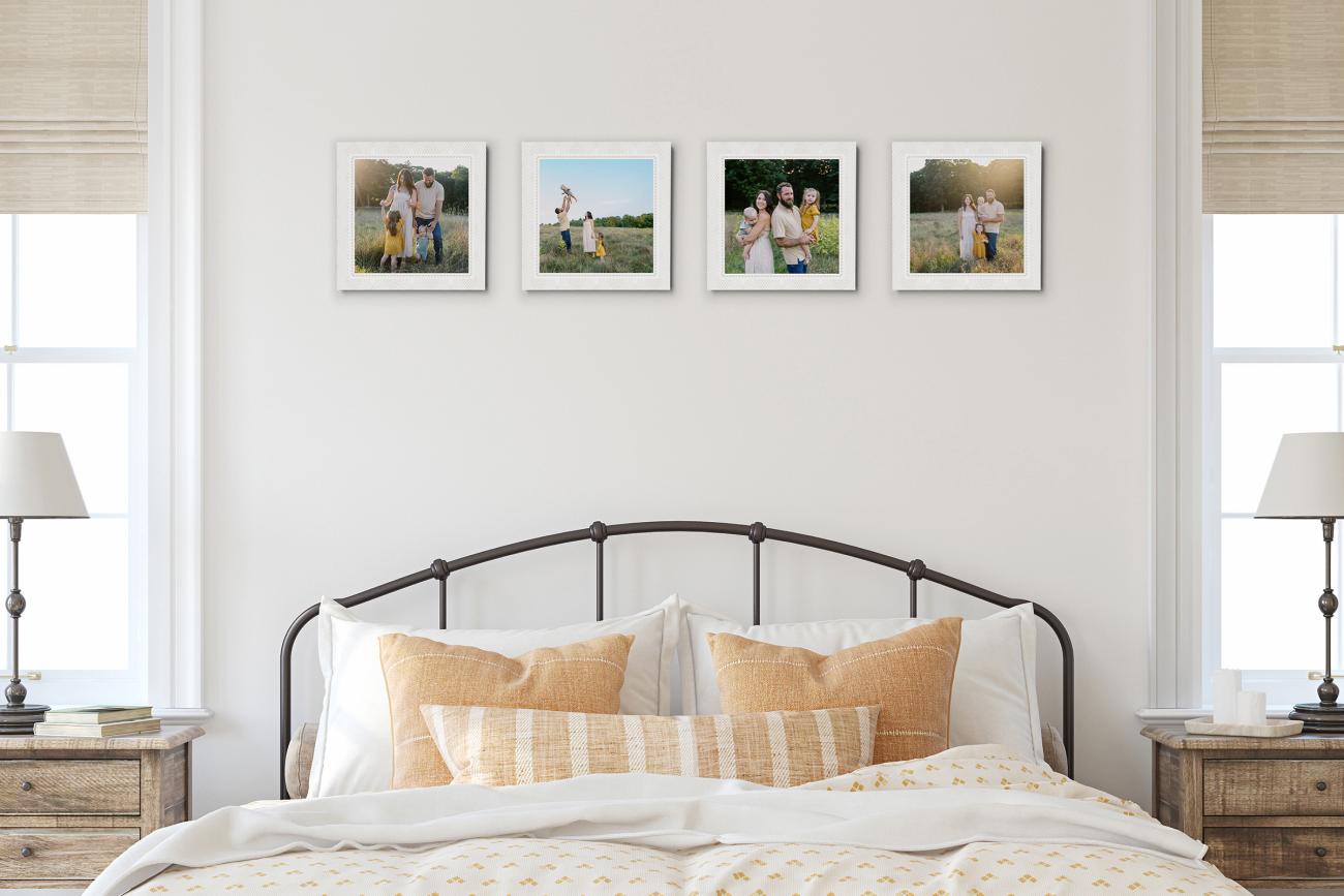 Gallery Wall in the Bedroom