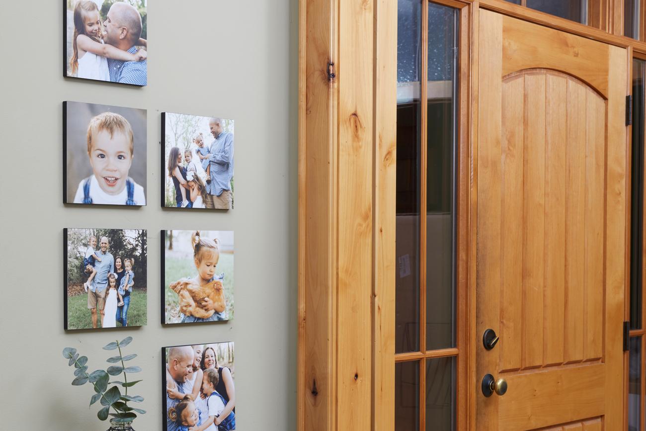 Gallery Wall in the Entryway