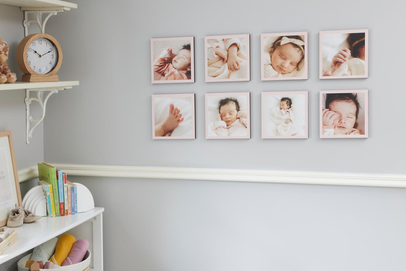 Gallery Wall in the Nursery