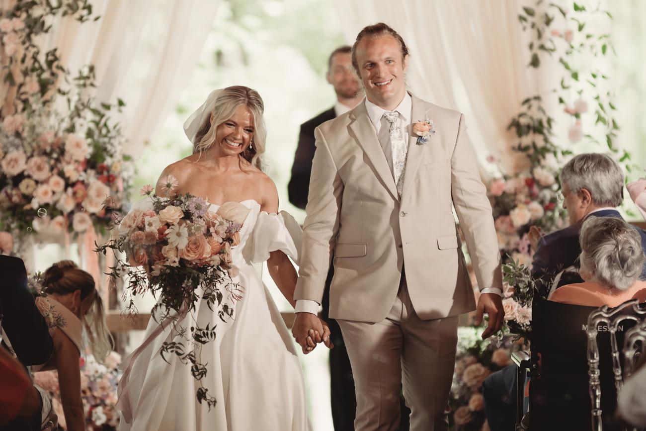 Real Wedding Couple - Leigh & Jackson