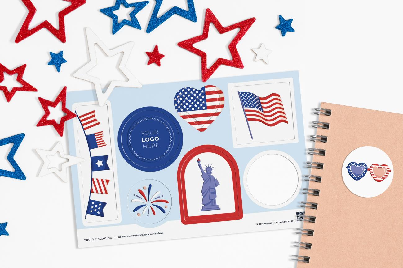 Sticker Postcard for your Business