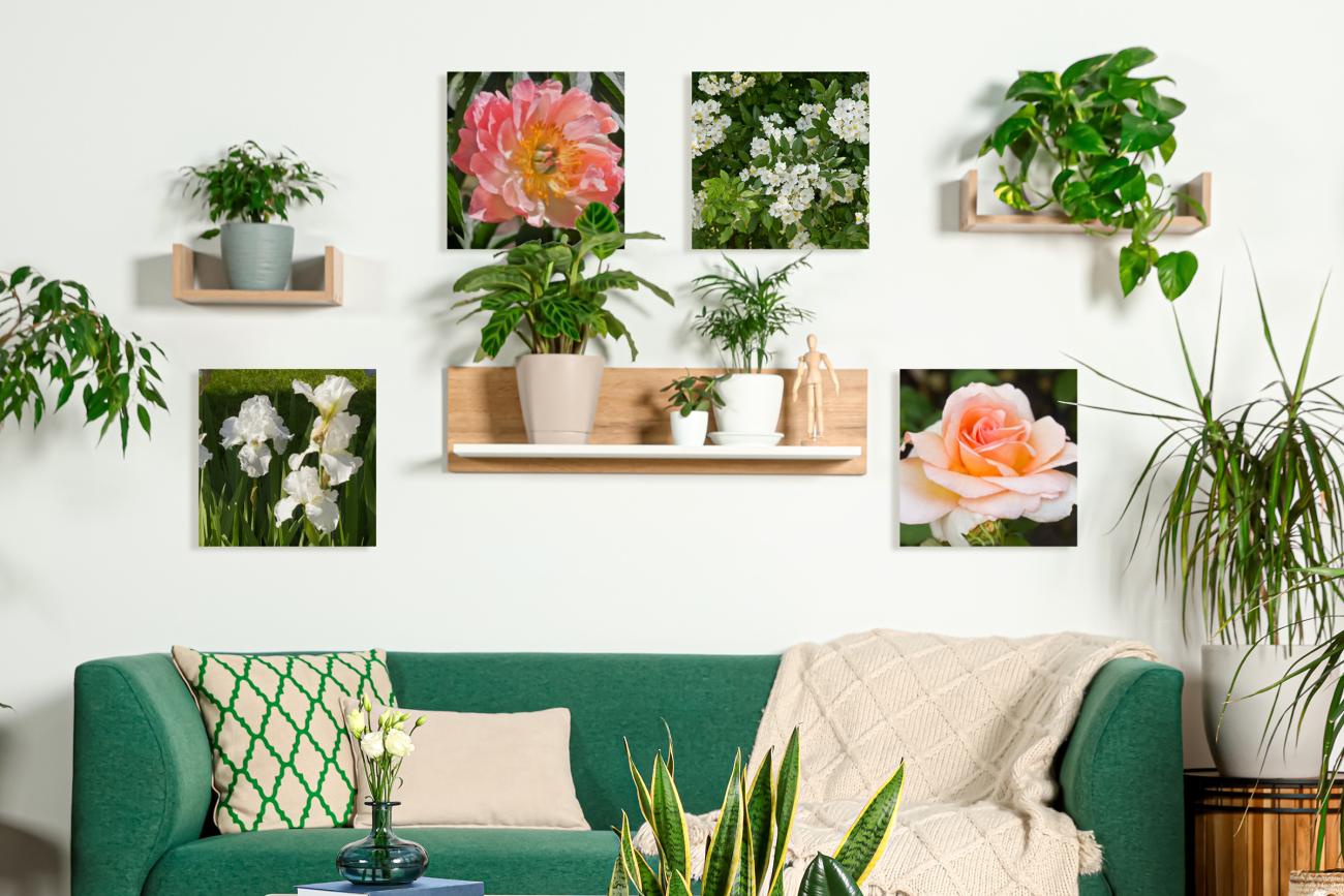Wall Art with Florals
