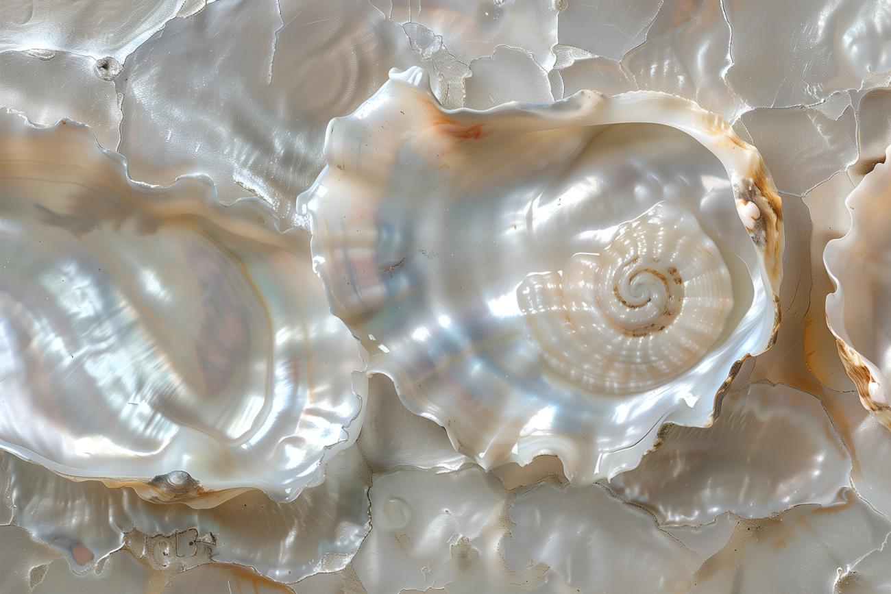 Bridesmaid Proposal Gift - Shell Decorated Hairbrush