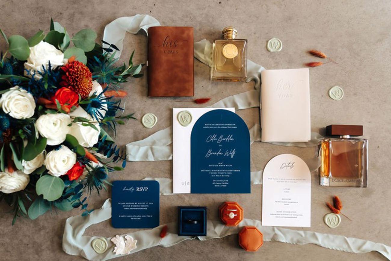 Fall Celebration Wedding Invitation