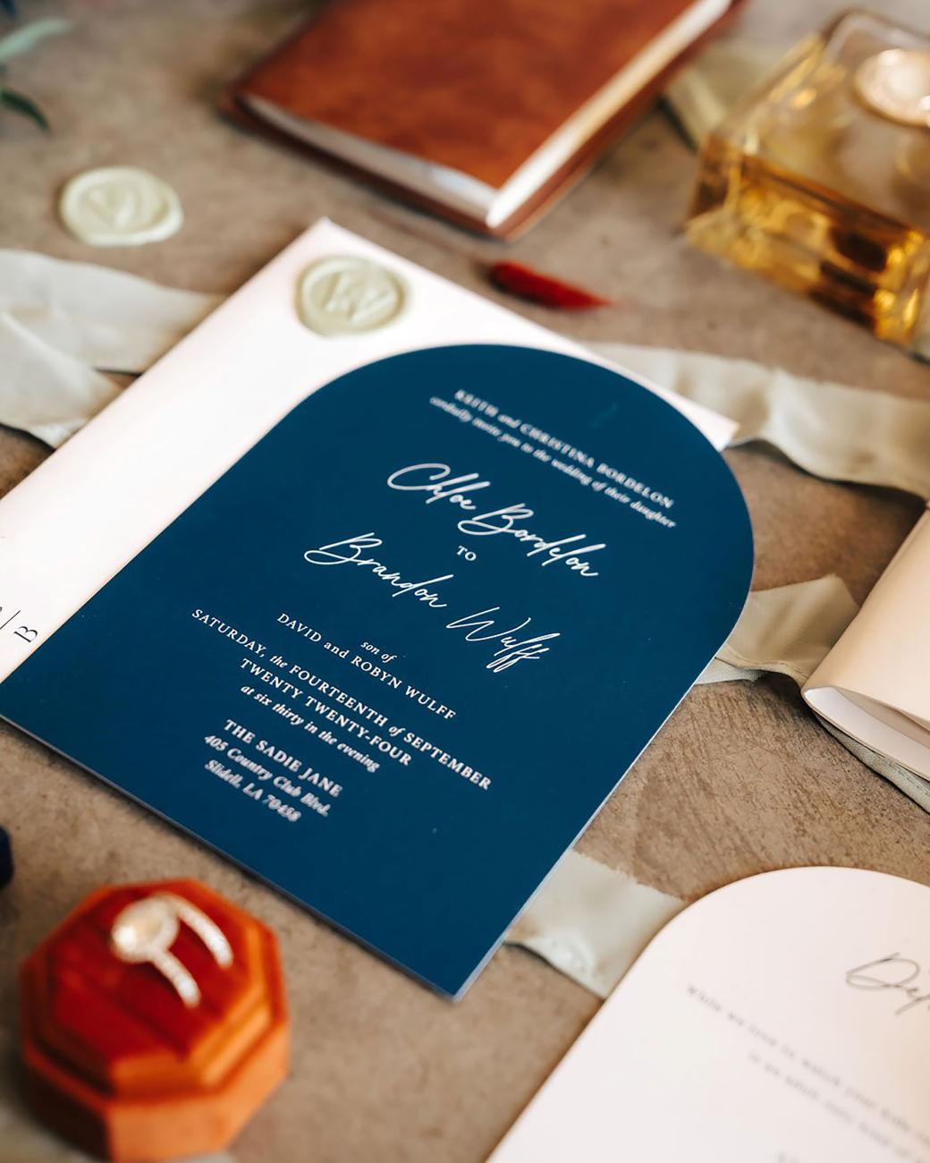 Fall Celebration Wedding Invite