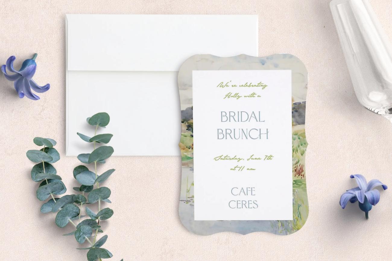 Bridal Shower Invitation - Wedding Bliss