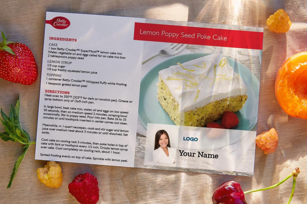 Recipe Postcards