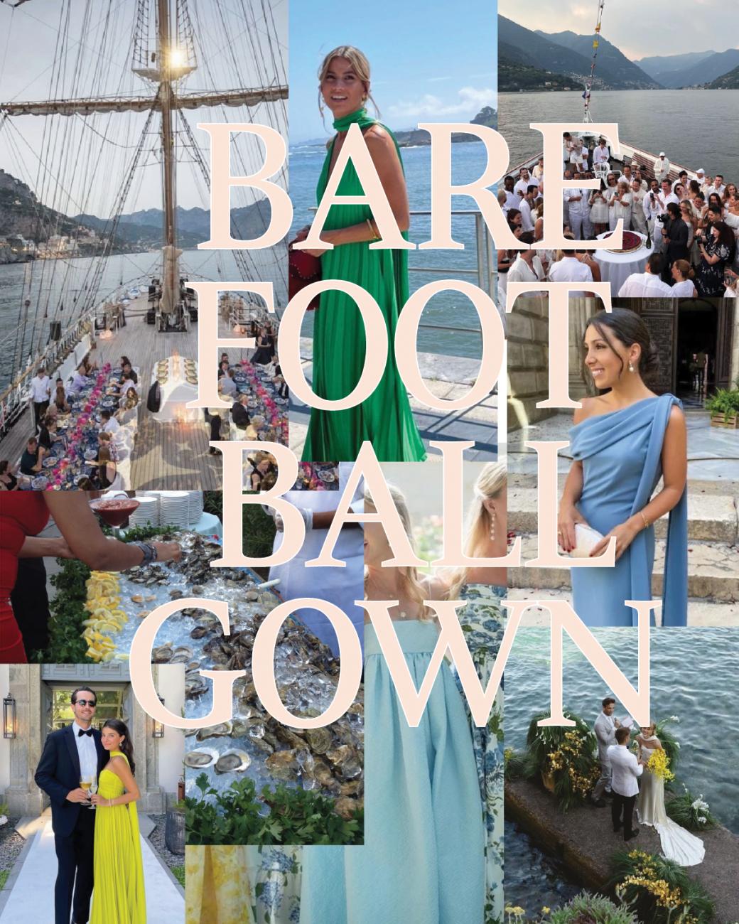 Spring Wedding Guest Attire - Barefoot Ballgown