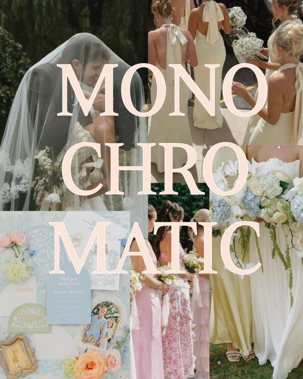 Spring Wedding Guest Attire - Monochromatic