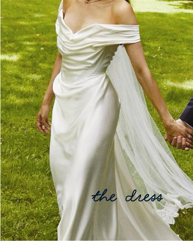 Late August Summer Wedding Dress