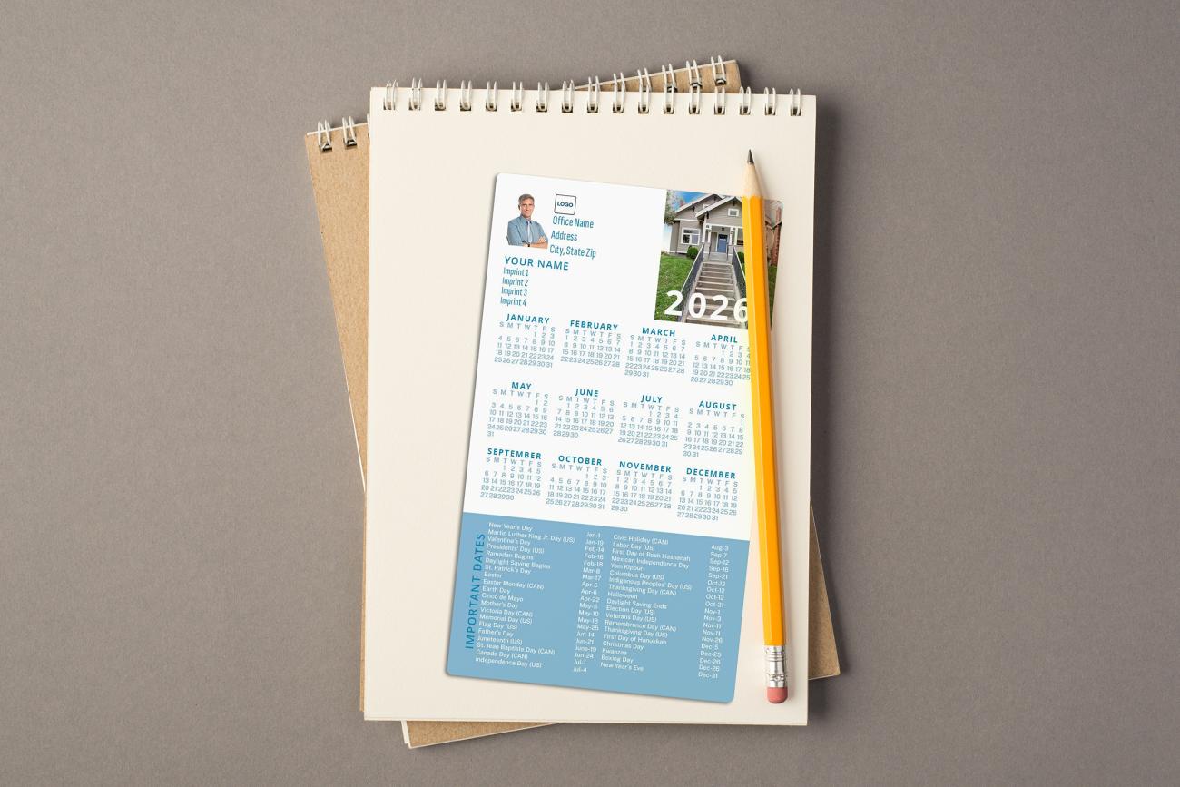 Important Dates Magnetic Calendar with holiday list
