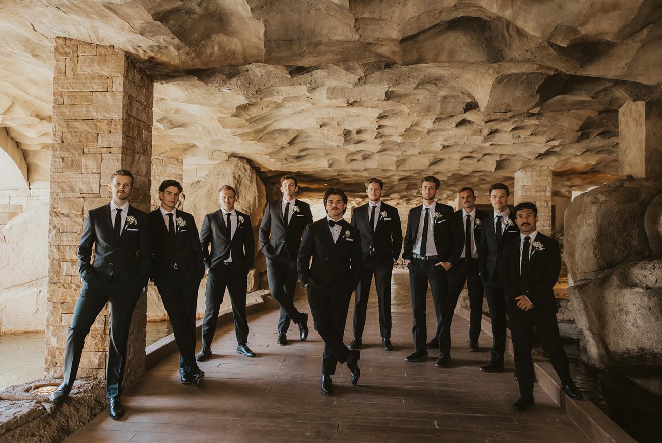 Springtime Dream Classy Wedding Groom's Elevated Look