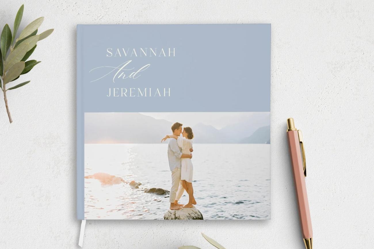 Wedding Guest Book - The Savannah Design