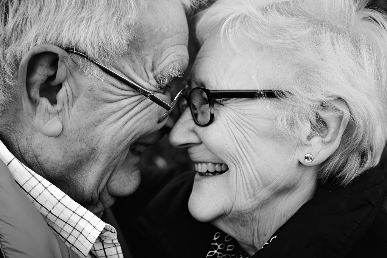 Anniversary Photos - smiling together