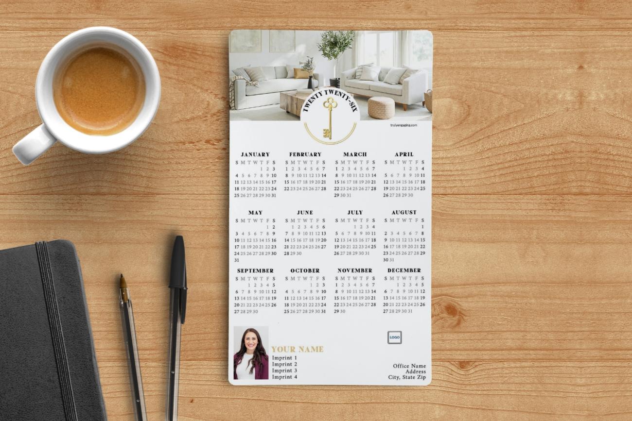 Foil Magnetic Calendars