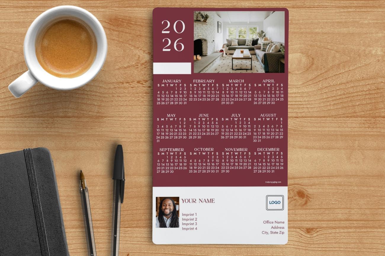Perfect Place Calendar Magnet