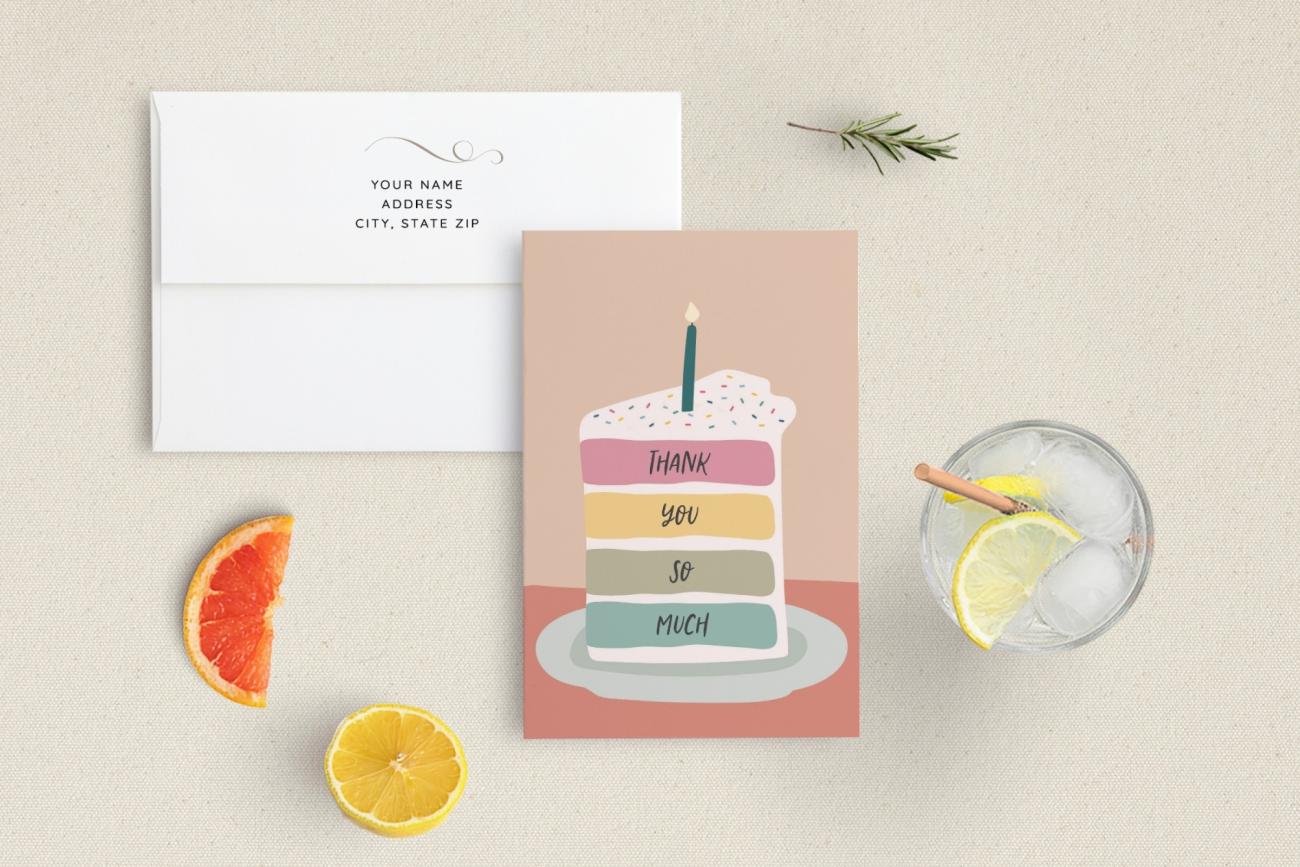 Thank You Cards for Birthday Parties