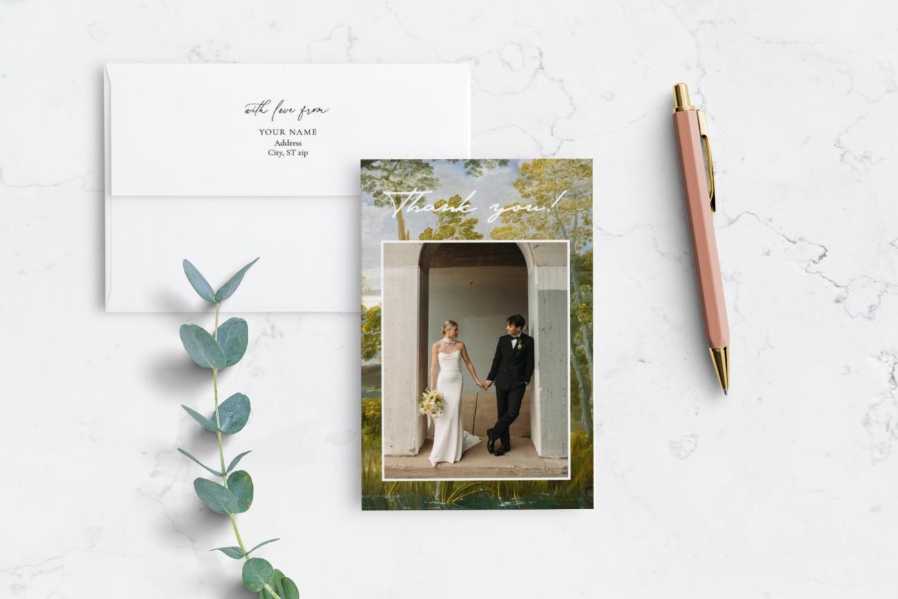 Thank You Cards for Weddings