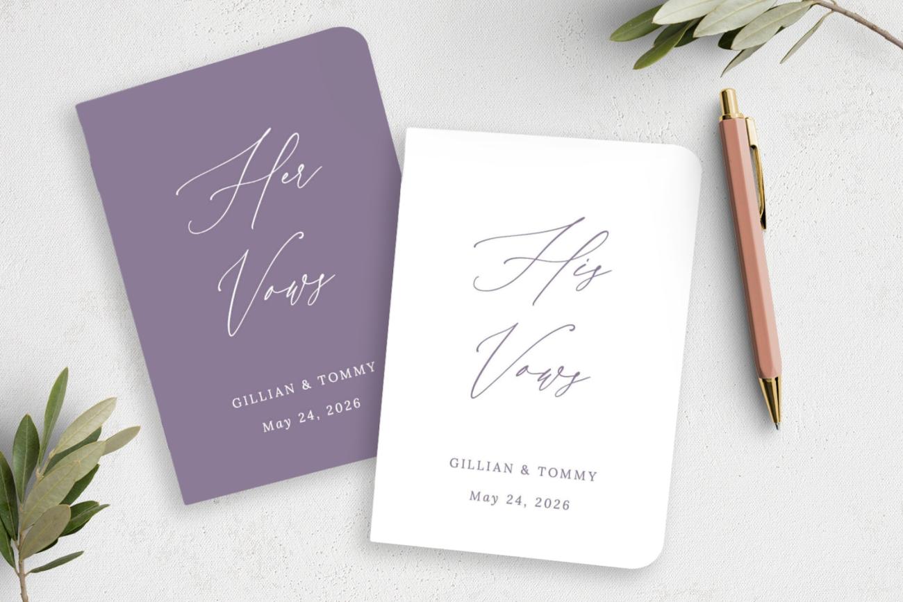 Vow Book - Bound in Love