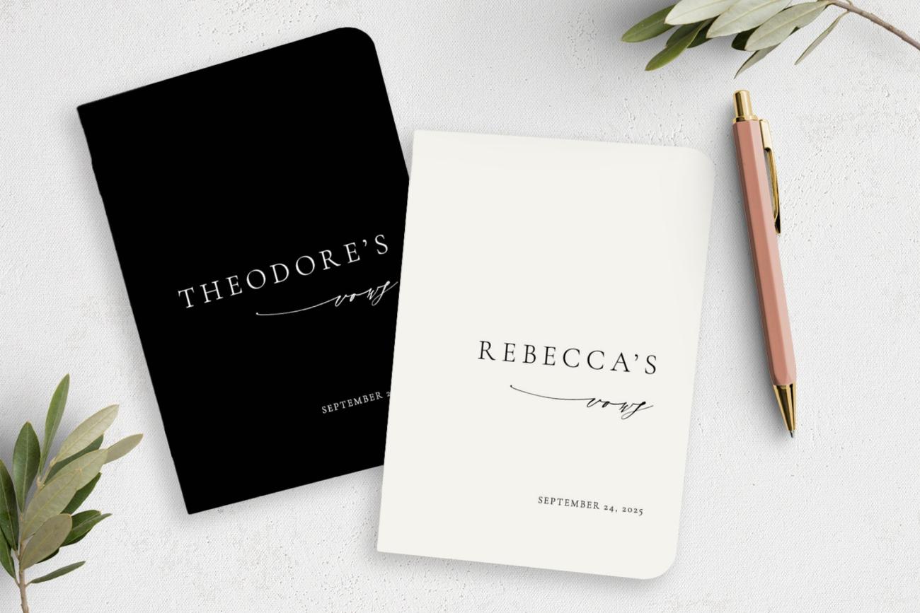 Vow Book - Simply Elegant