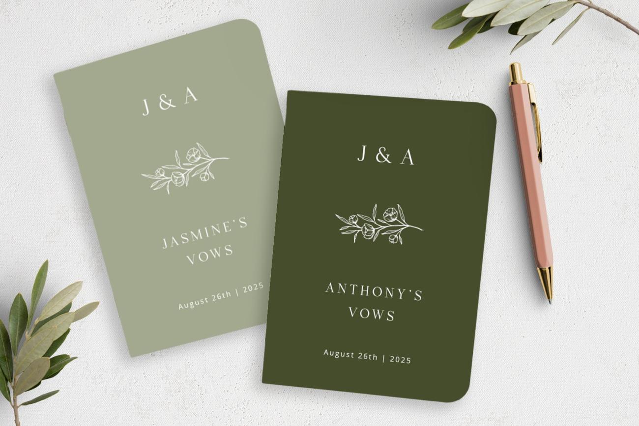 Vow Book - The Jasmine
