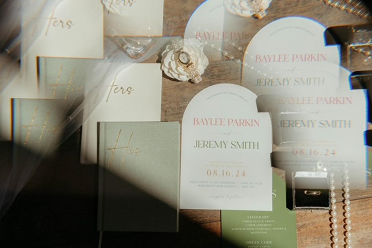 Olivia Invitation for a fun Wedding Day