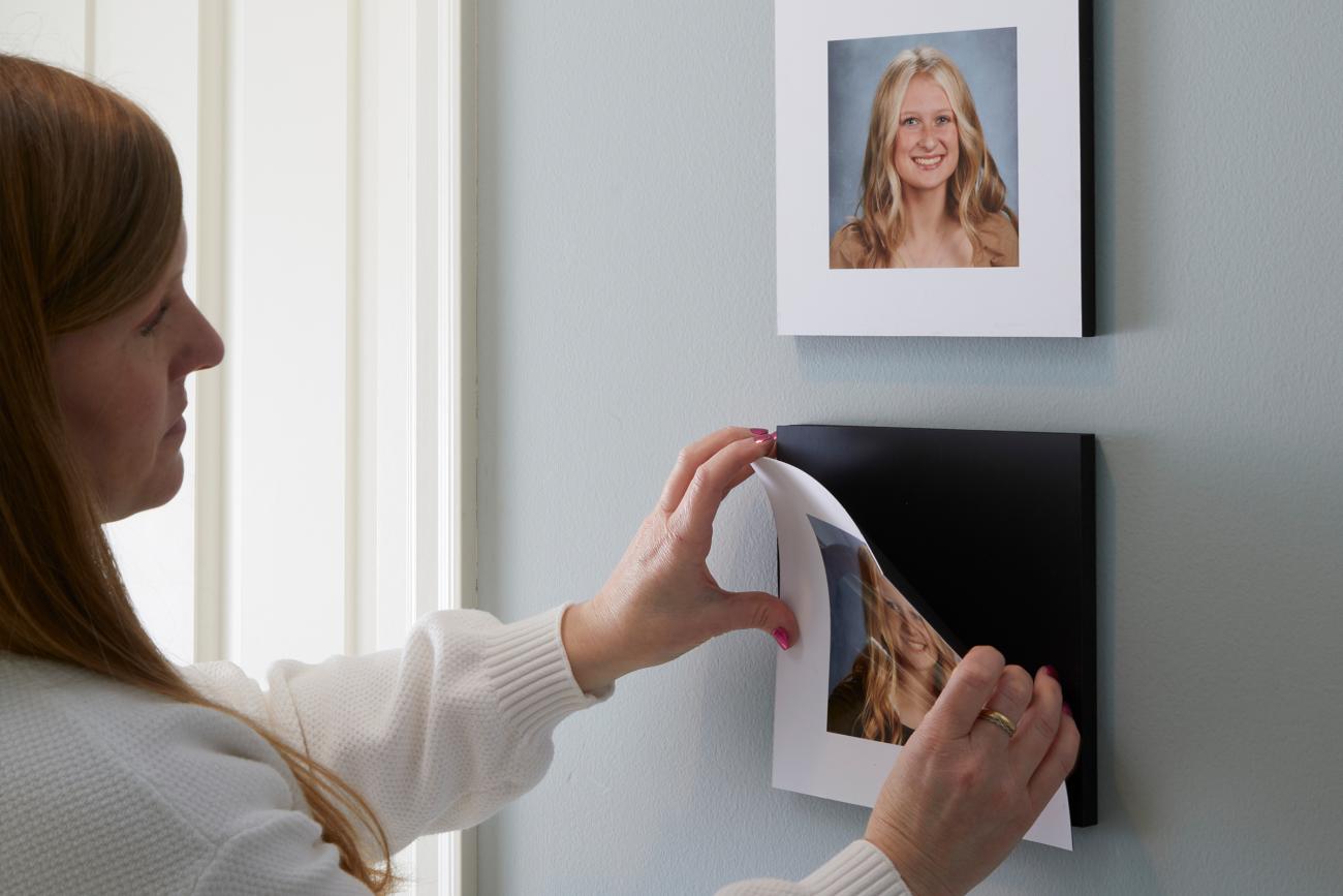 Back to School Photo Tiles are Easy to Update