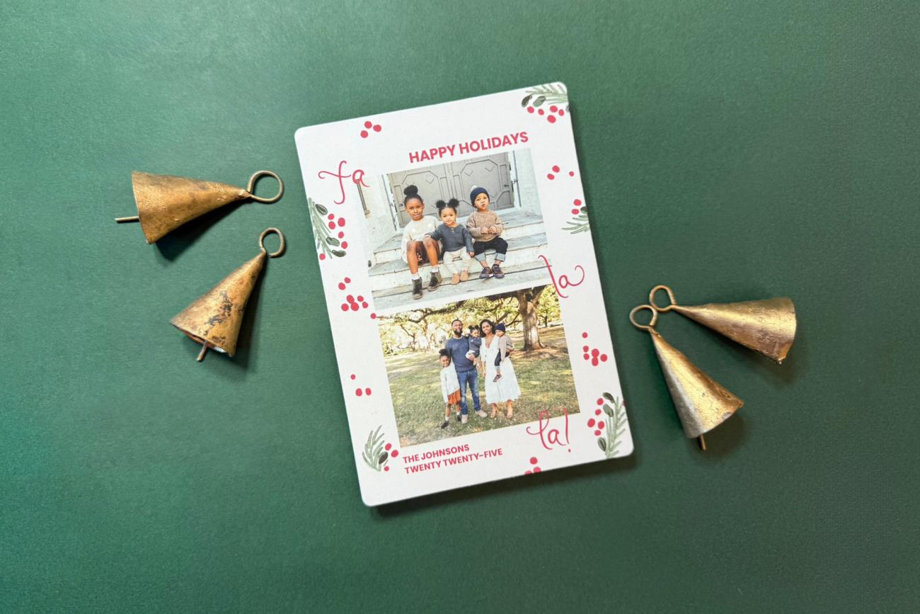 Magnetic Christmas Card 