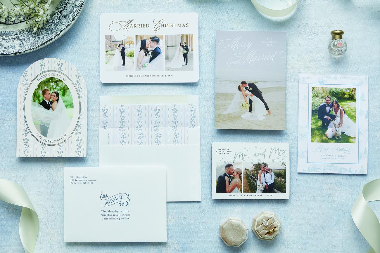 Newlywed Christmas Cards