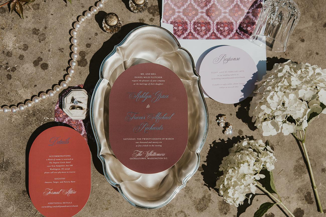 Old Money Wedding Detail Shots