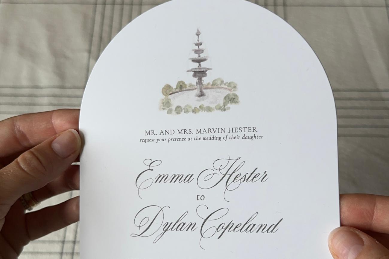 Venue Printed Invite