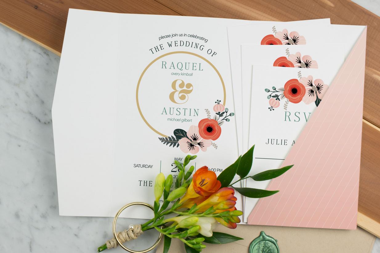 Pocket Wedding Invitation