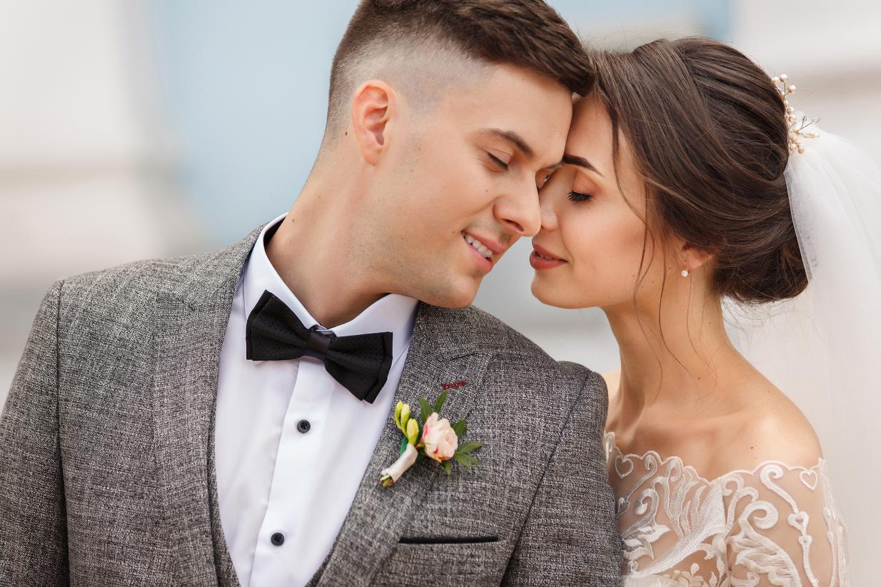 Bride and Groom after ceremony 