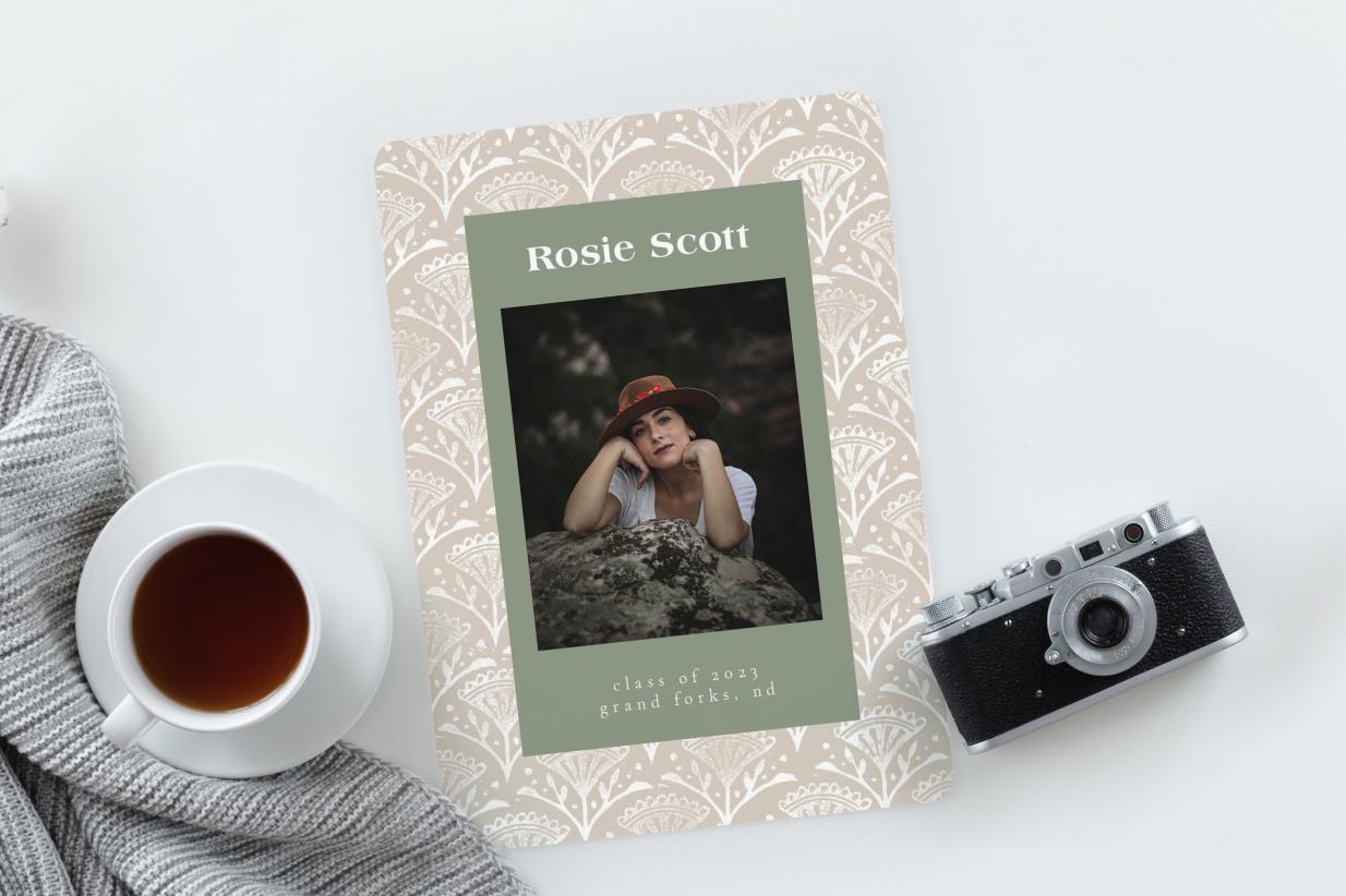 Graduation Announcement Ideas with Winter Photos