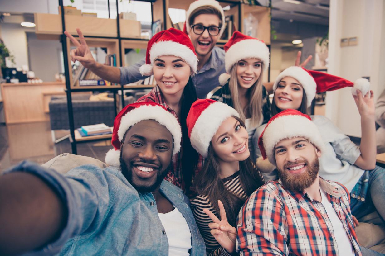 Funny Business Photos for your Office Christmas Card