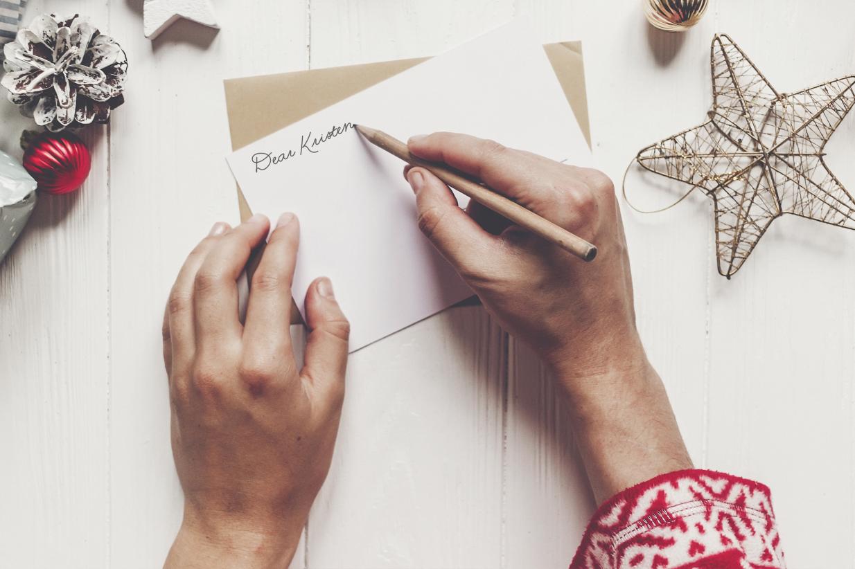 How to write your Christmas letter on your Christmas Cards
