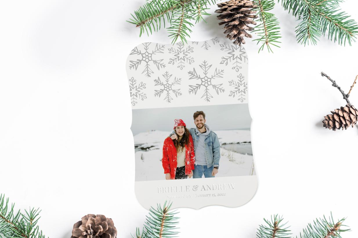 Save the Date Cards for your winter wedding